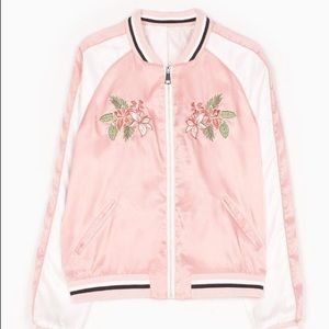 *SOLD* Pink Lilies Souvenir Jacket
